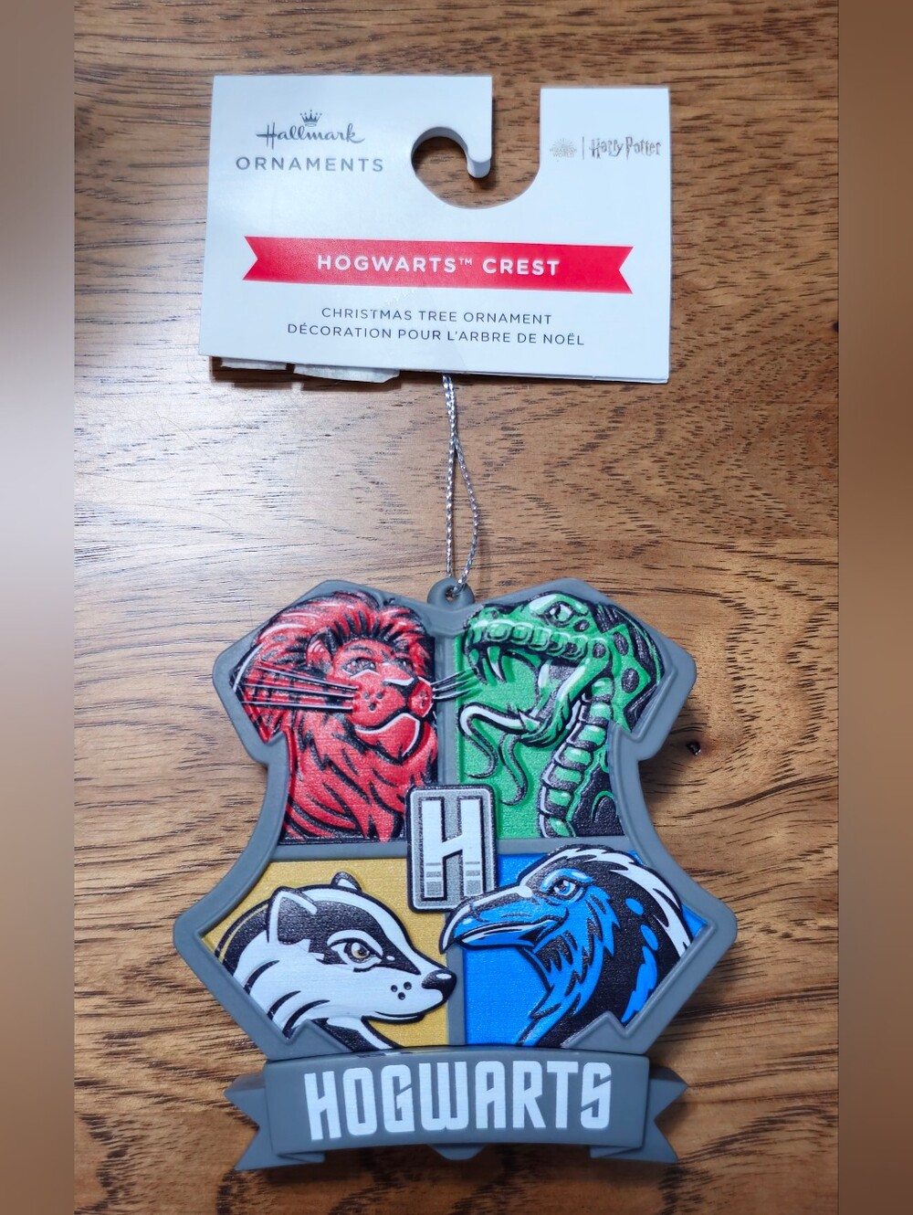 *Harry Potter Hogwarts Crest Christmas Tree Ornament*
